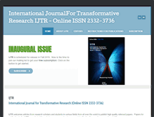 Tablet Screenshot of ijtr.net